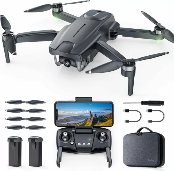 Bwine GPS Drone with Camera 4K UHD - F7MINI, Under 249g, 60-Min Flight Time, Auto Return, Follow Me, Waypoint Fly, Circle Fly, 5-Level Wind Resistance - Ideal for Adult Beginners