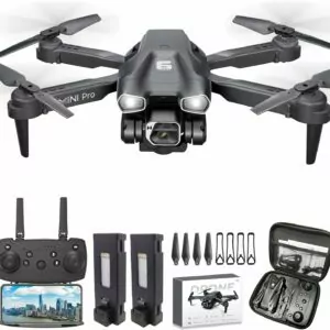 Drone with Camera for Adults, 1080P HD Mini FPV Drones for Kids Beginners, Foldable RC Quadcopter Toys for Boys Girls with Altitude Hold, 3D Flip, 3 Speeds, Headless Mode, Carrying Case